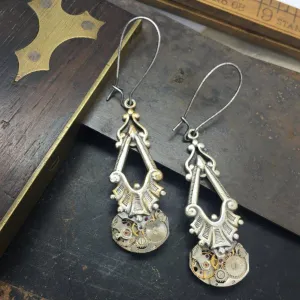 Eloise, Art Deco Dangle Earrings