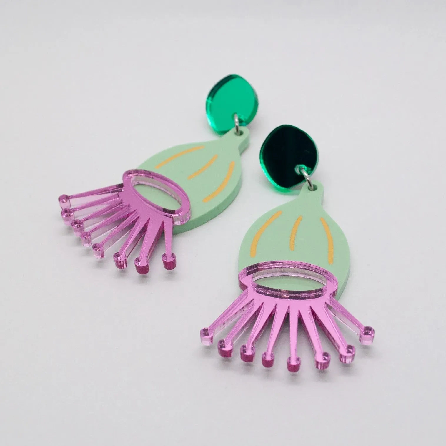 Eucalyptus Blossoms Earrings