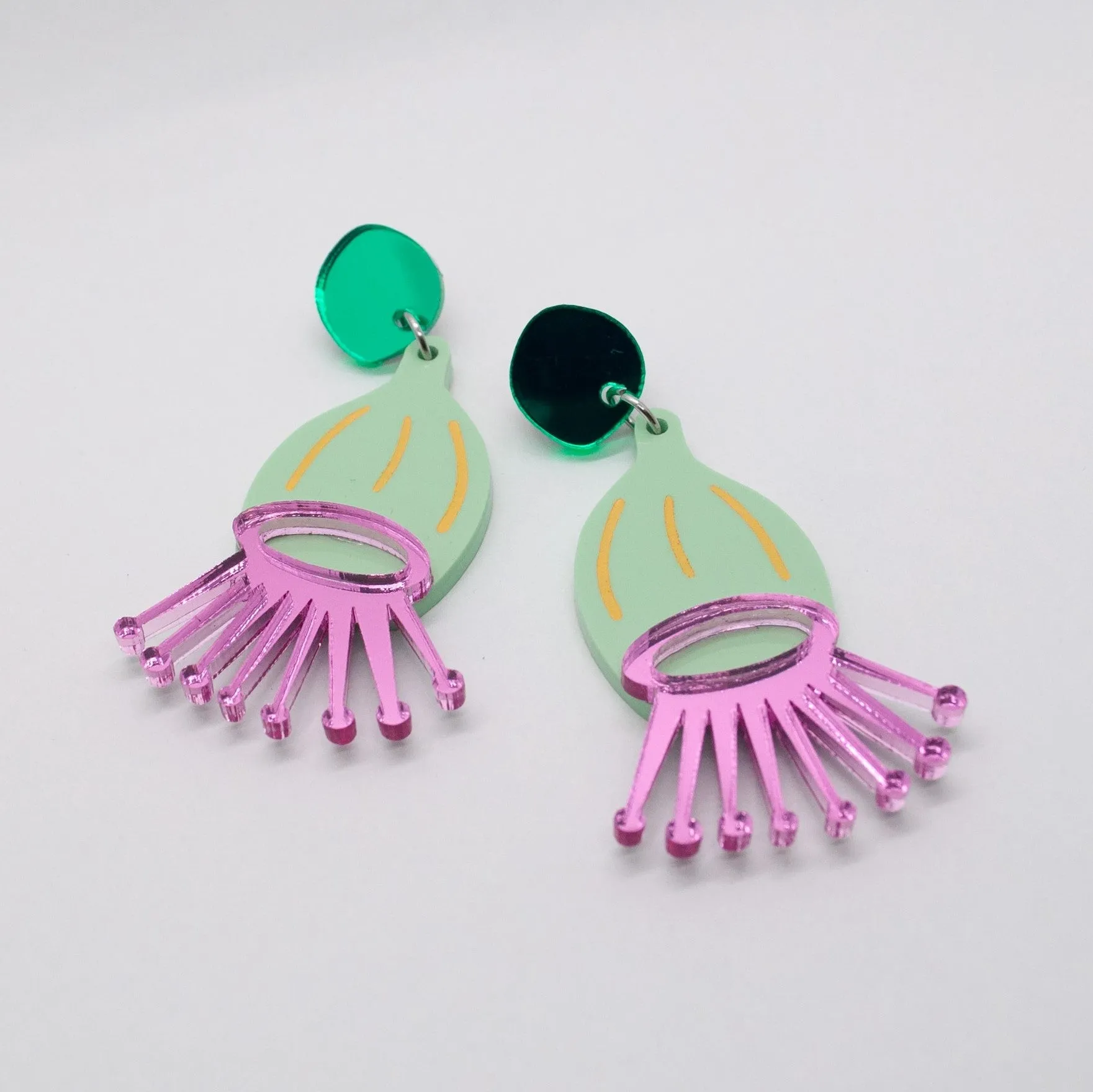 Eucalyptus Blossoms Earrings