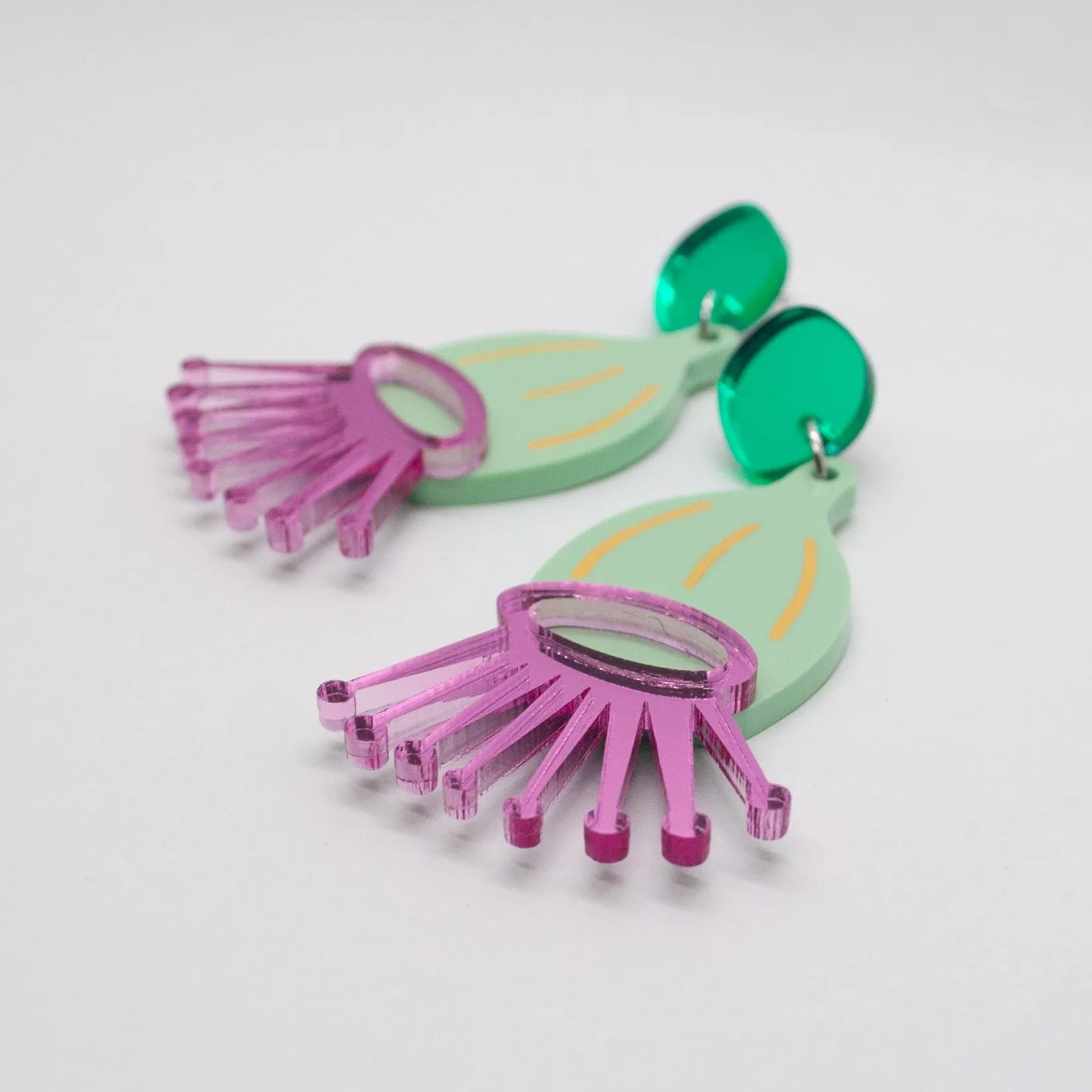 Eucalyptus Blossoms Earrings