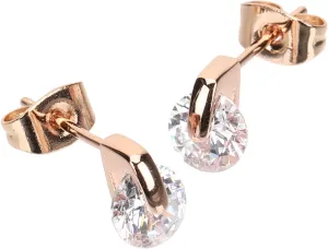 Fashionable Zircon Earrings for Women Stylish Minimalist Ear Studs for Occasions