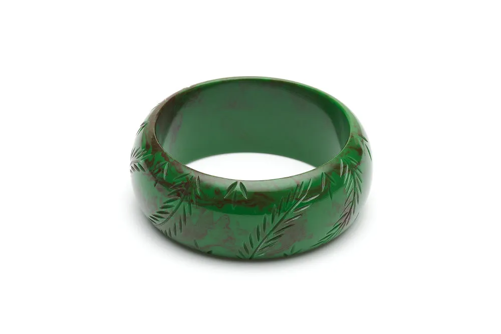 Fern Fakelite Bead Necklace