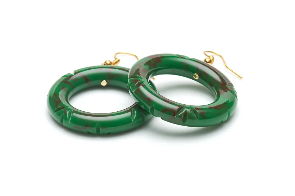 Fern Fakelite Bead Necklace