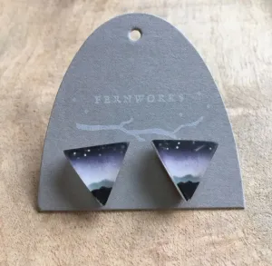 Fernworks | Mountain Studs Earrings