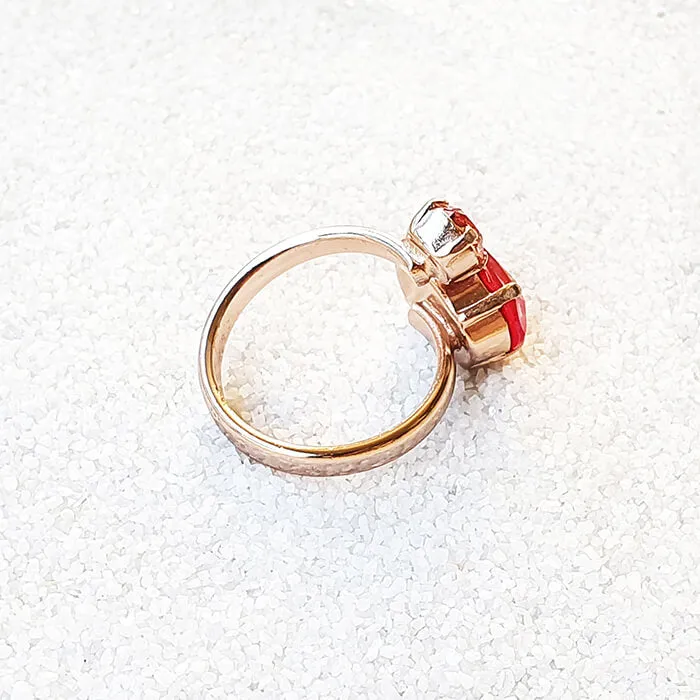 Frida Pink Swarovski Ring.