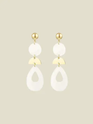 Funky Earrings (Set) Statement Seashells