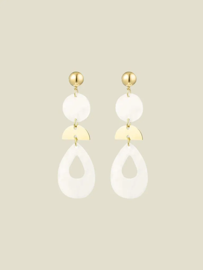 Funky Earrings (Set) Statement Seashells