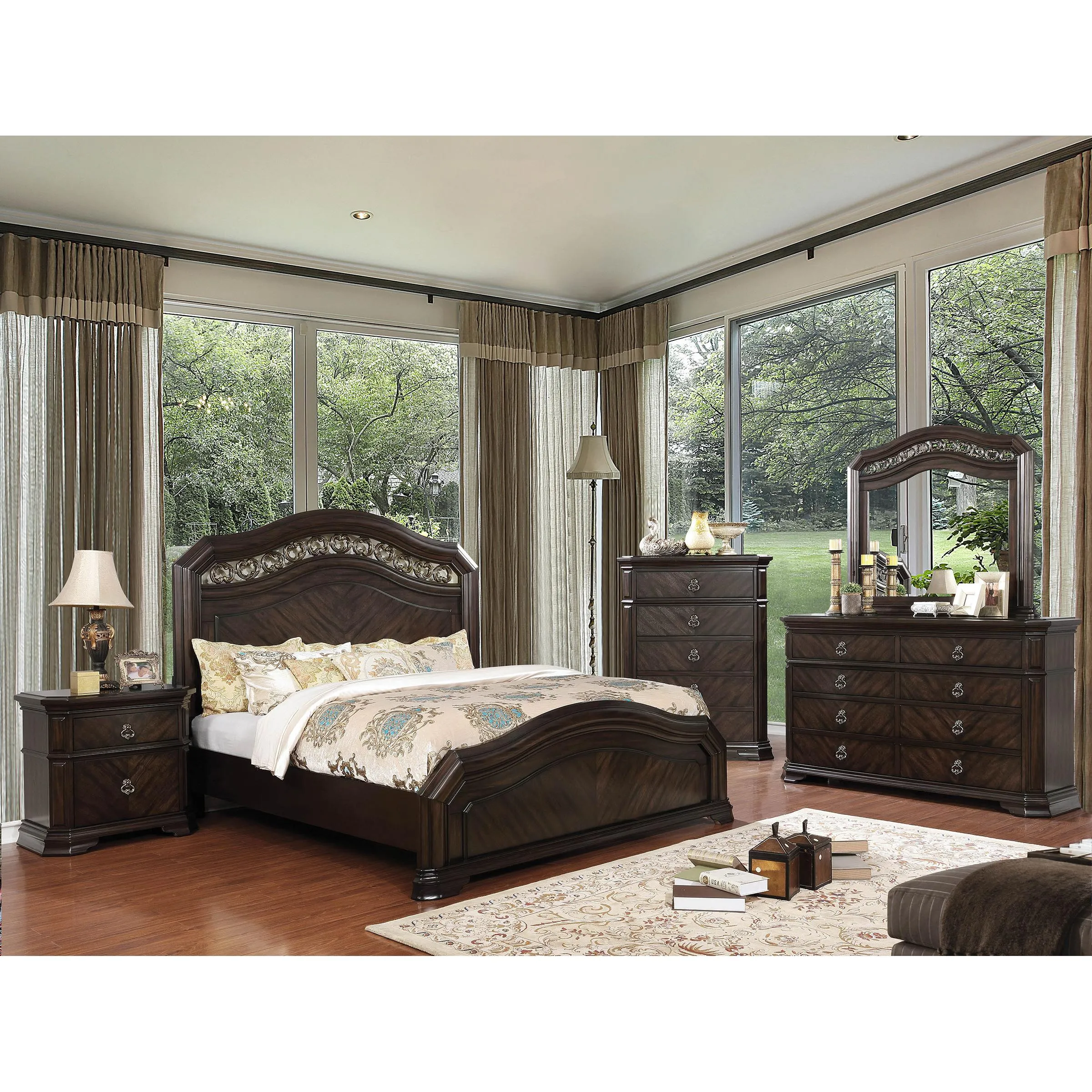 Furniture of America Calliope CM7751Q Queen Bed