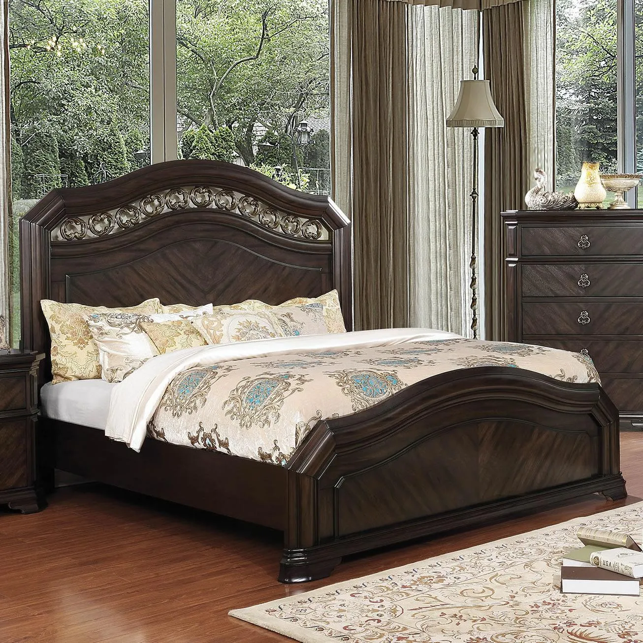 Furniture of America Calliope CM7751Q Queen Bed