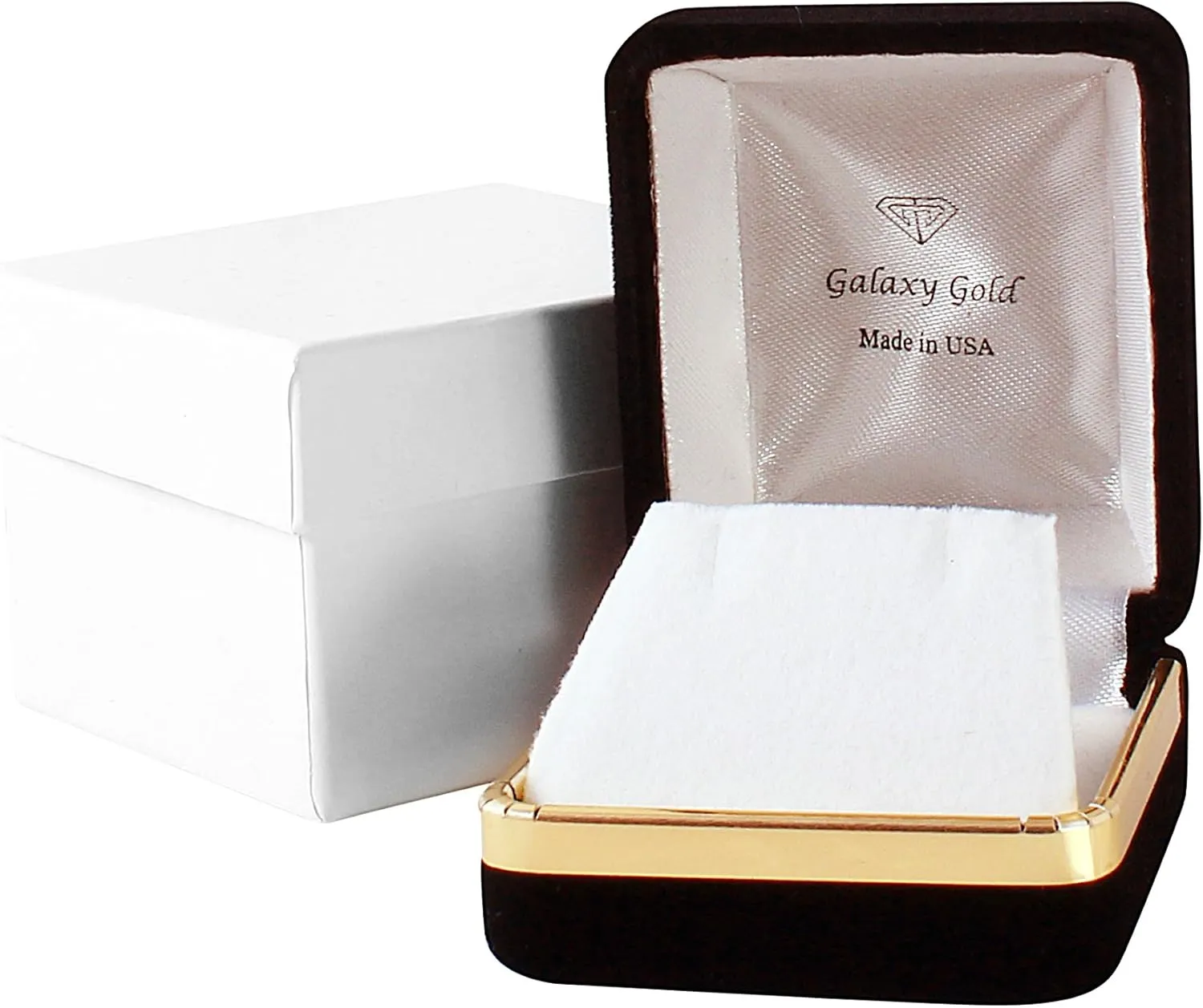Galaxy Gold GG 14k Solid Gold Stud Earrings Diamonds Green Amethysts