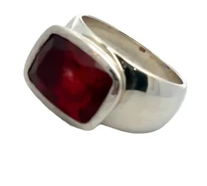 Garnet Soul Windows Ring