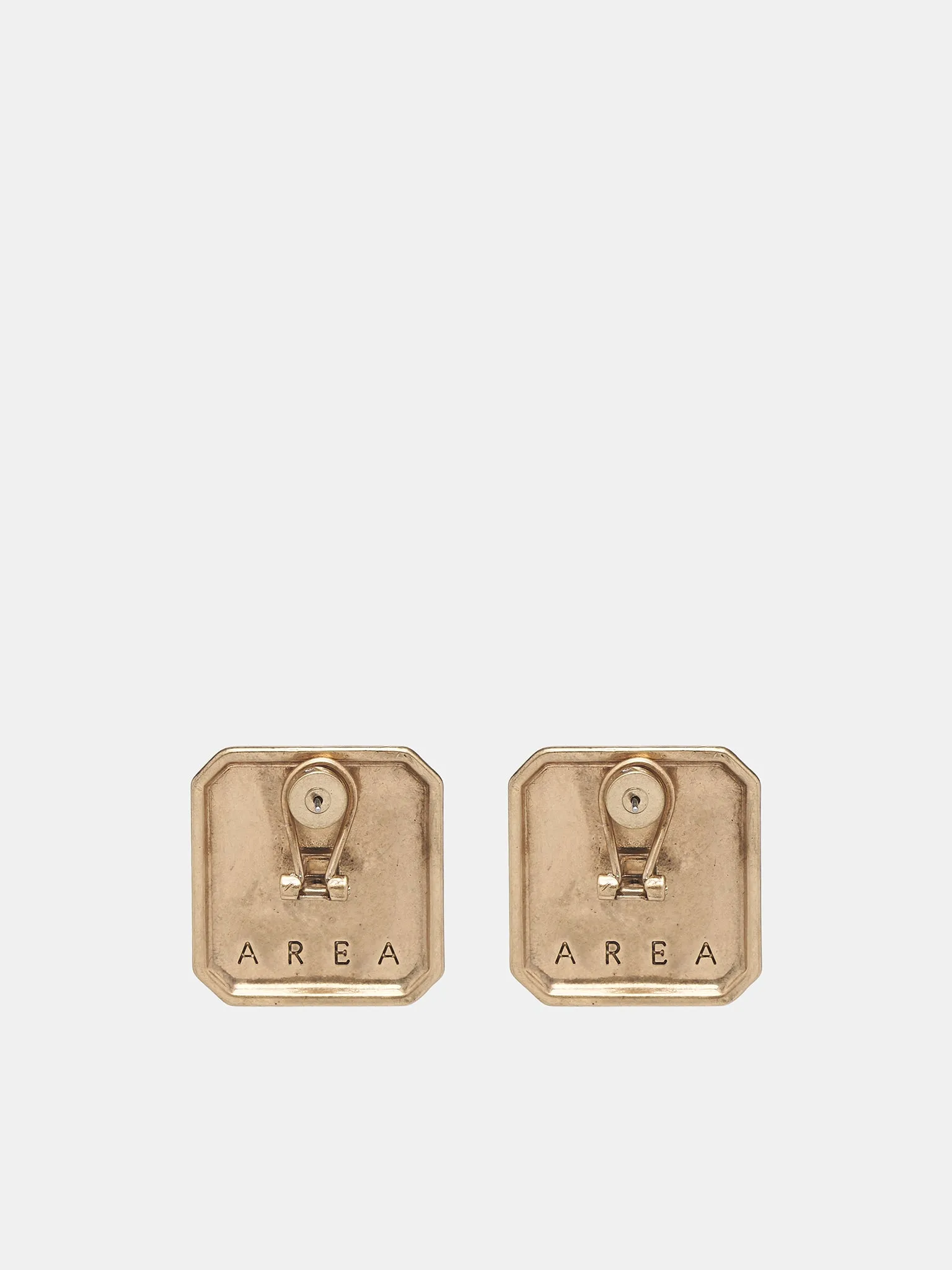 Gemstone Stud Earrings (JW0001OT01-GOLD)