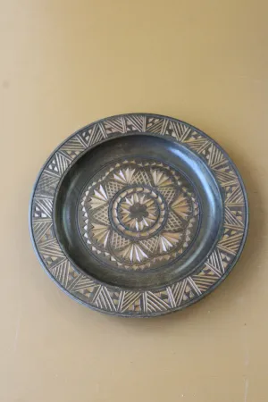 German Wooden Plate
