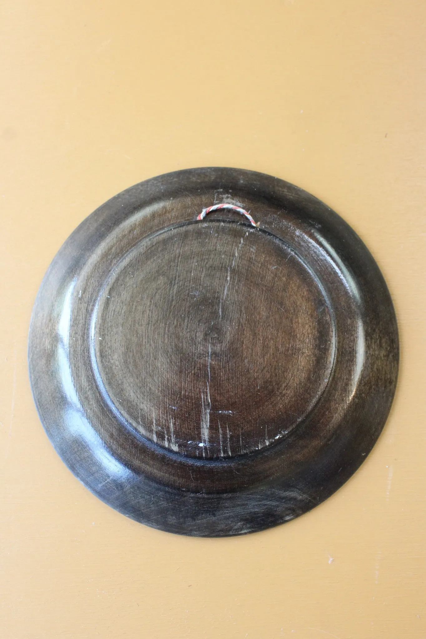German Wooden Plate