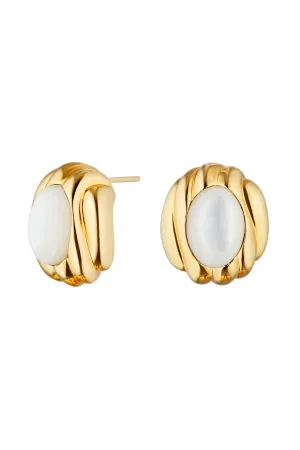 Gia Earrings Mother Of Pearl