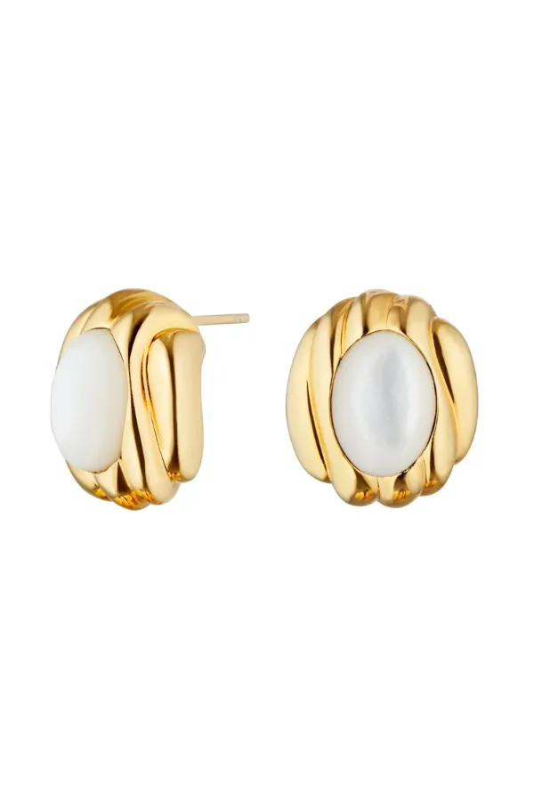 Gia Earrings Mother Of Pearl