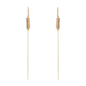 Gina Riley Short Crystal Stacked Earrings RR543