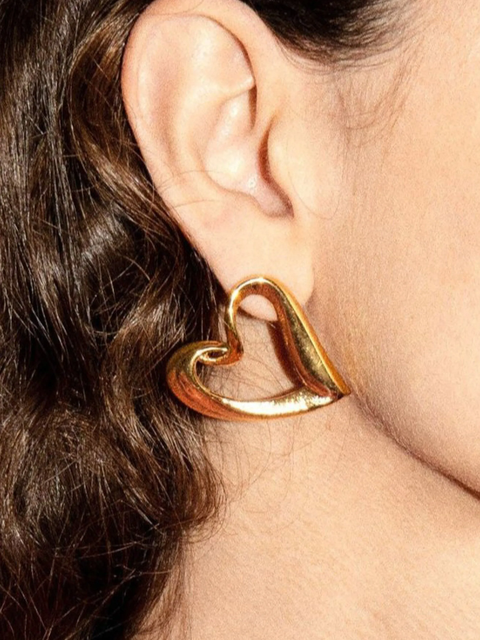 Gold Evangeline earrings