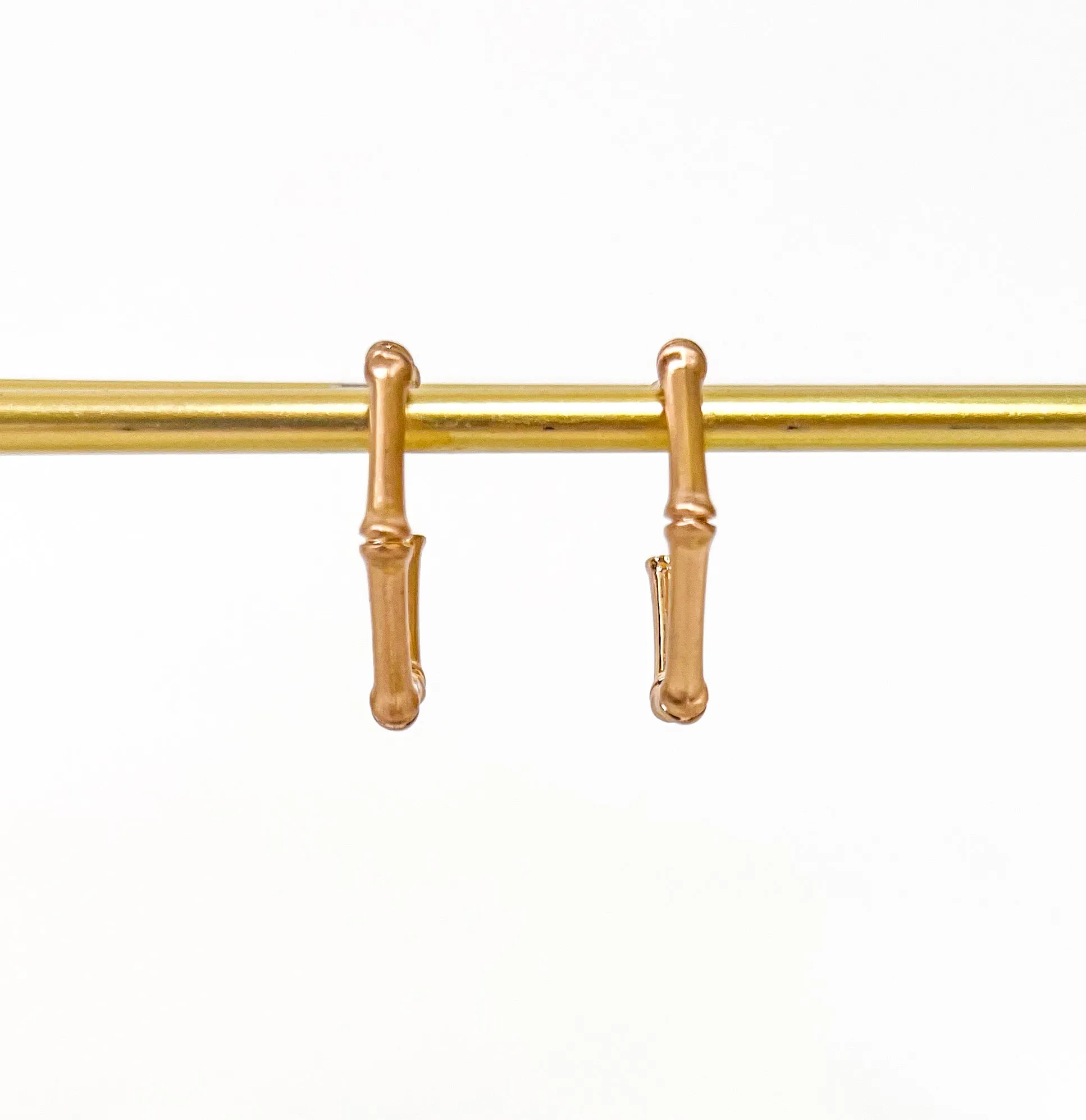 GOLD HEXAGON BAMBOO HOOP