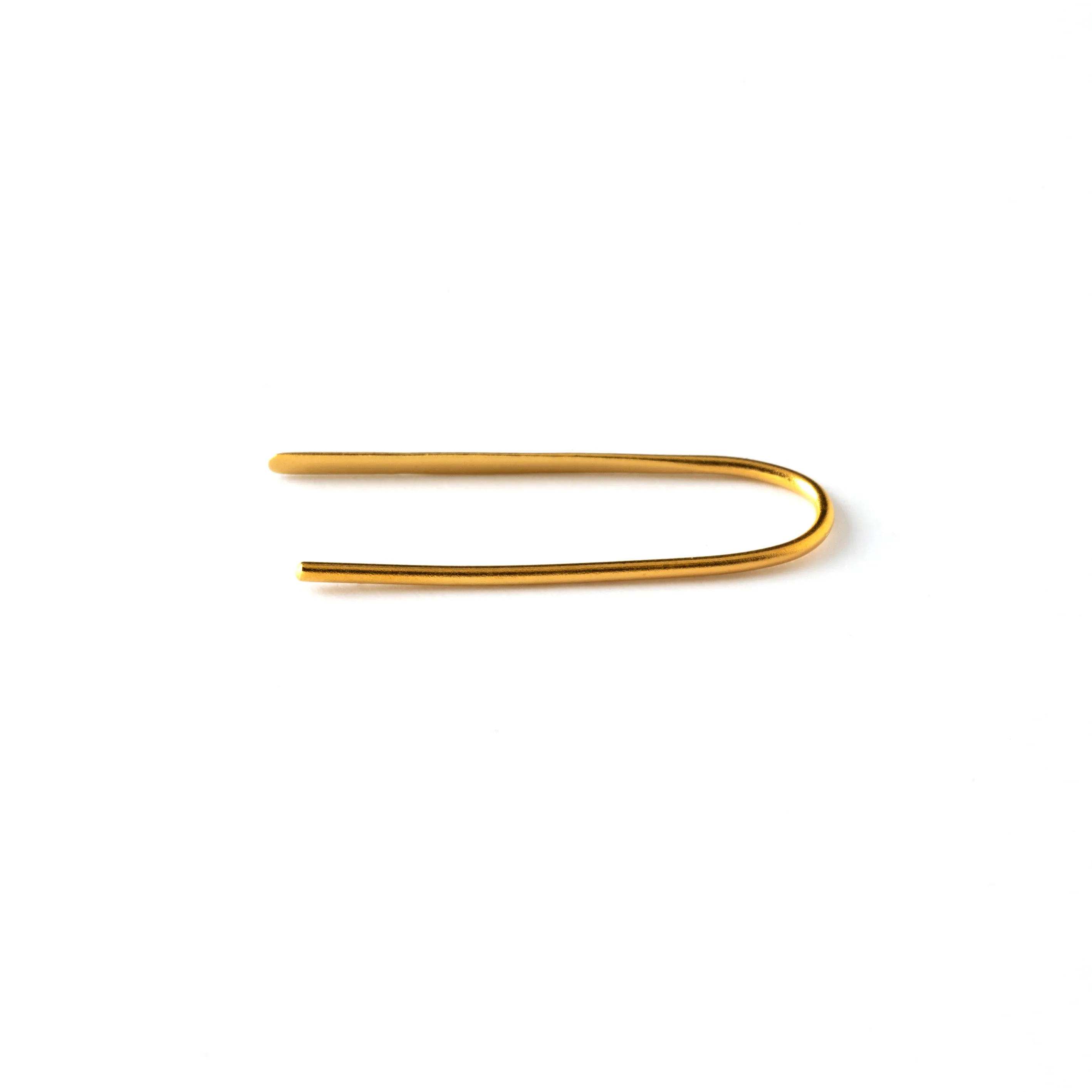 Golden Arc Earrings