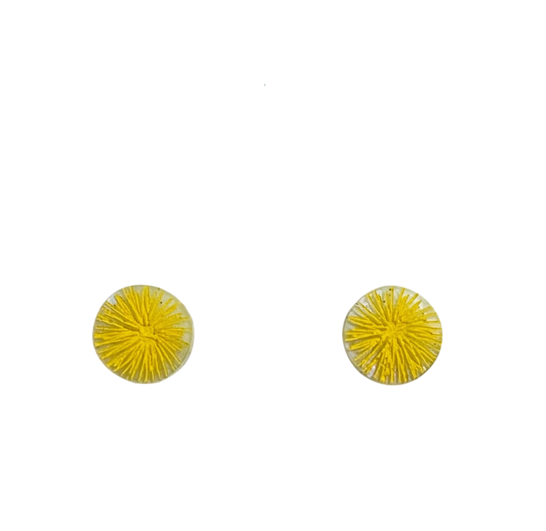 Golden Wattle - Stud Earrings