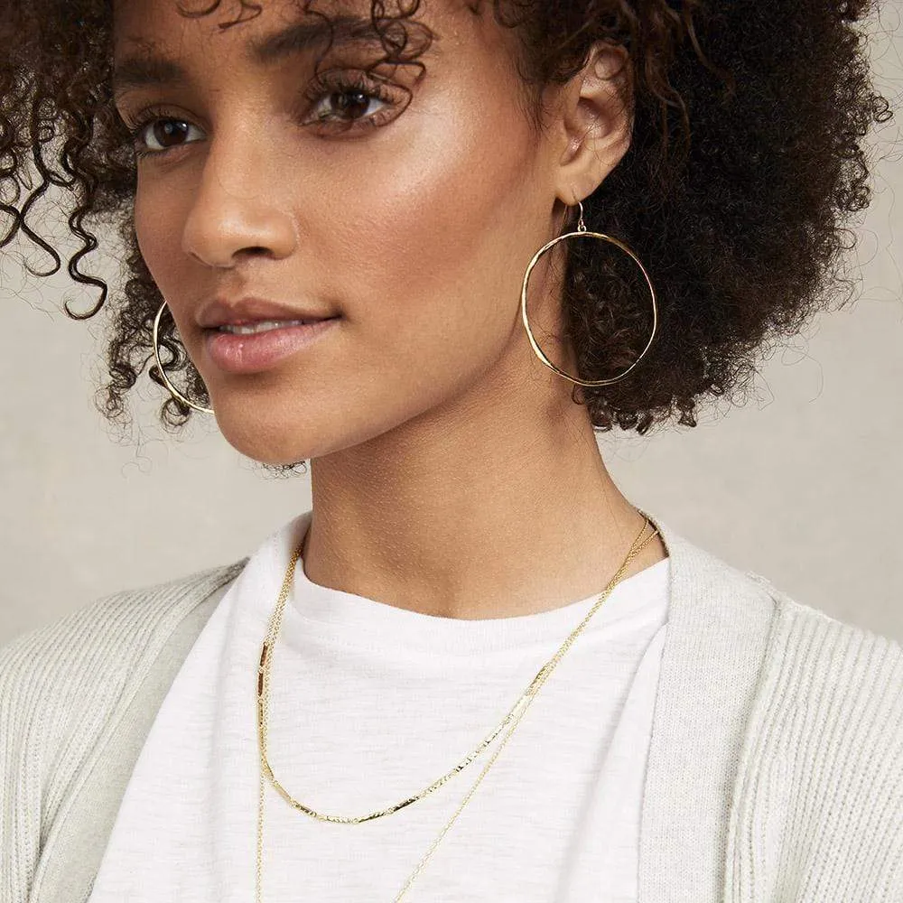 Gorjana - G Ring Earrings - Gold