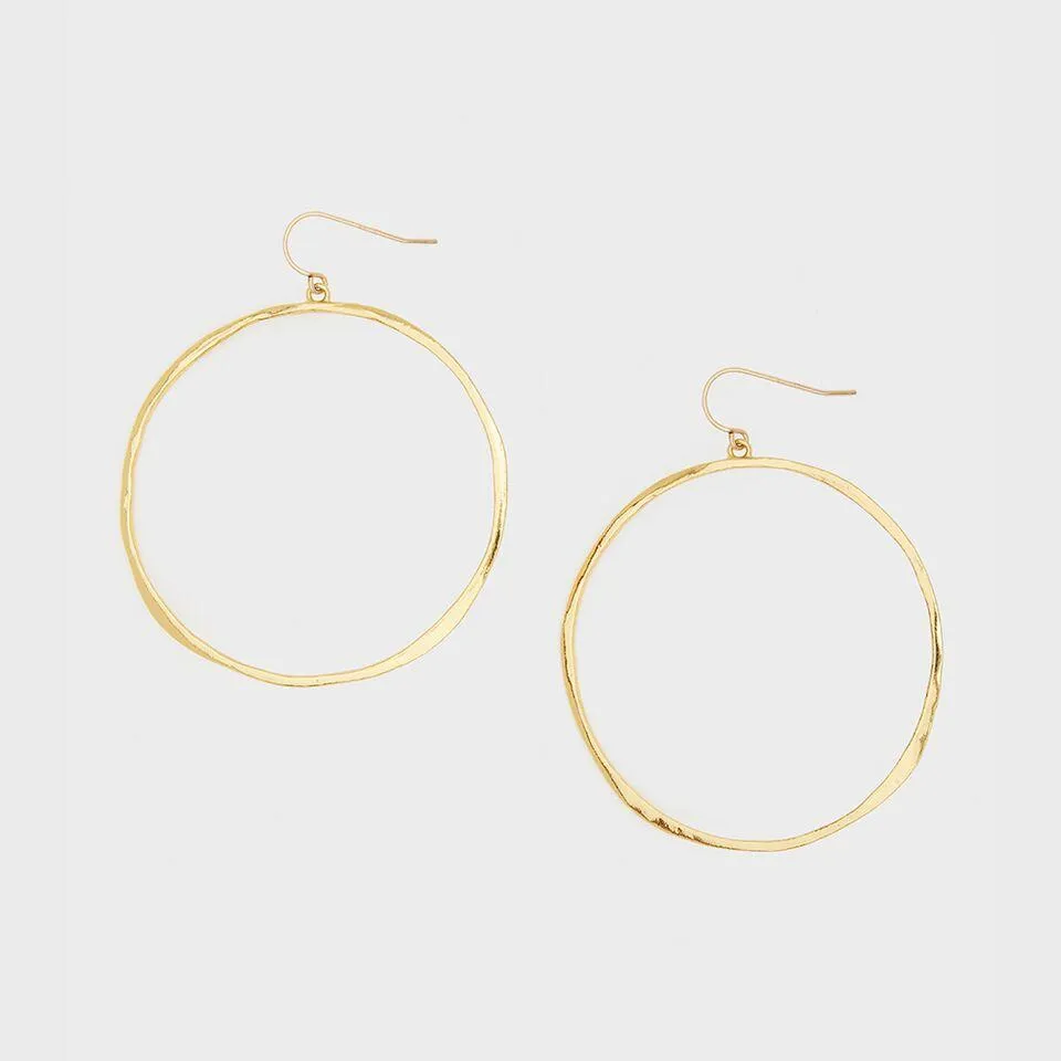 Gorjana - G Ring Earrings - Gold