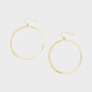 Gorjana - G Ring Earrings - Gold