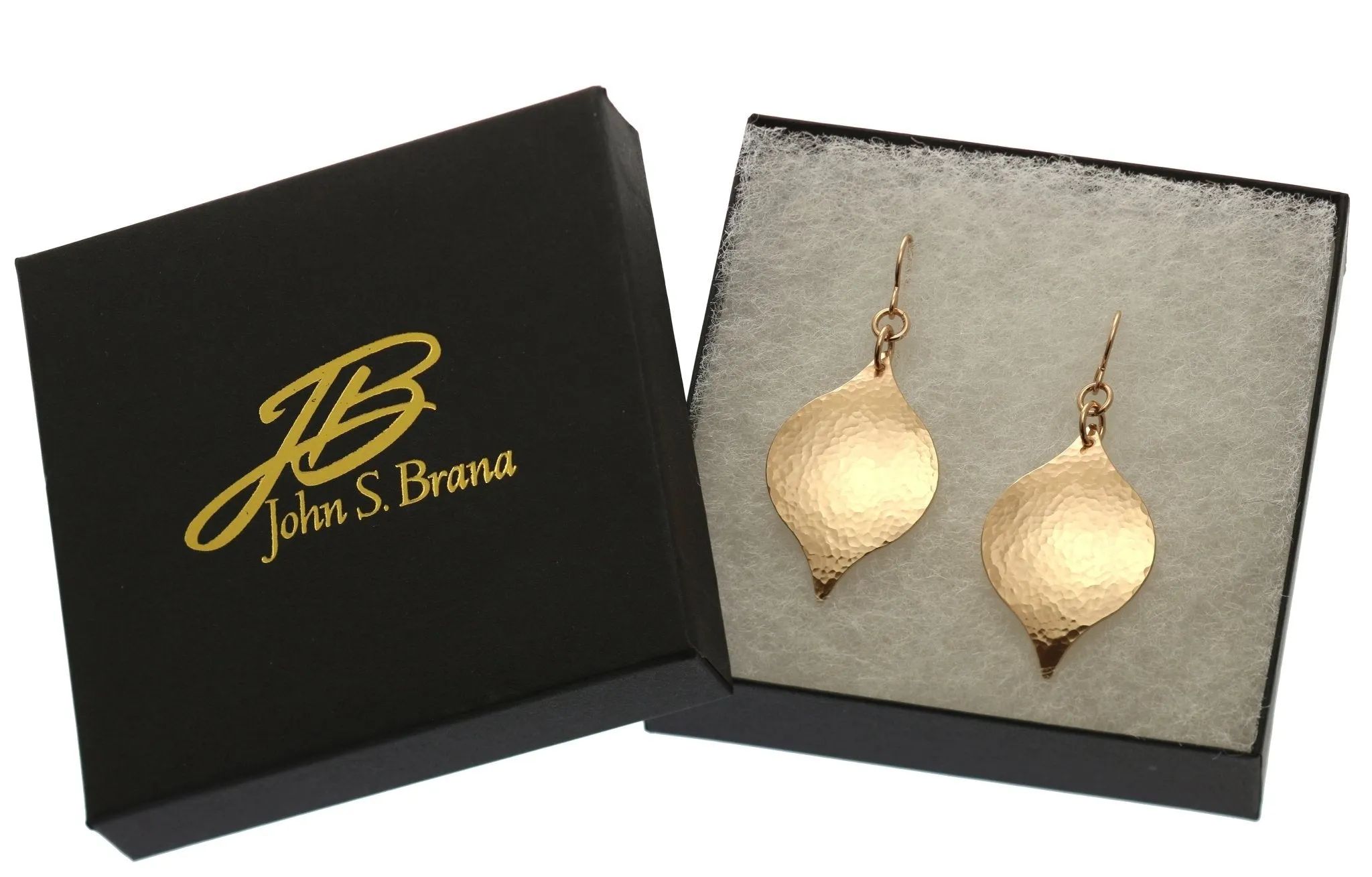 Hammered Bronze Marrakesh  Drop Earrings
