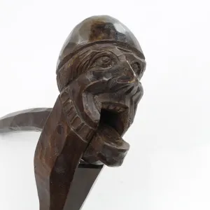 Hand Carved Nut Crackers - Night Cap