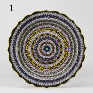 HAND MADE TURKISH CERAMIC PLATE, 30 cm(11.8") P01