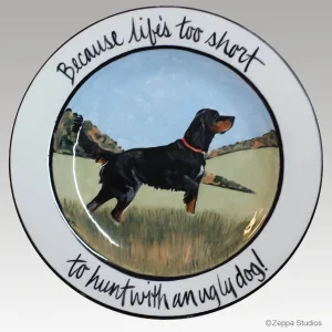 Hand Painted Message Style 11 inch Plate
