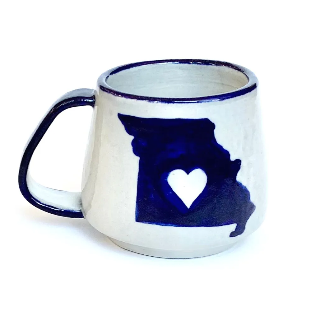 Hand-painted Missouri Love Ceramic Mug