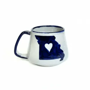 Hand-painted Missouri Love Ceramic Mug