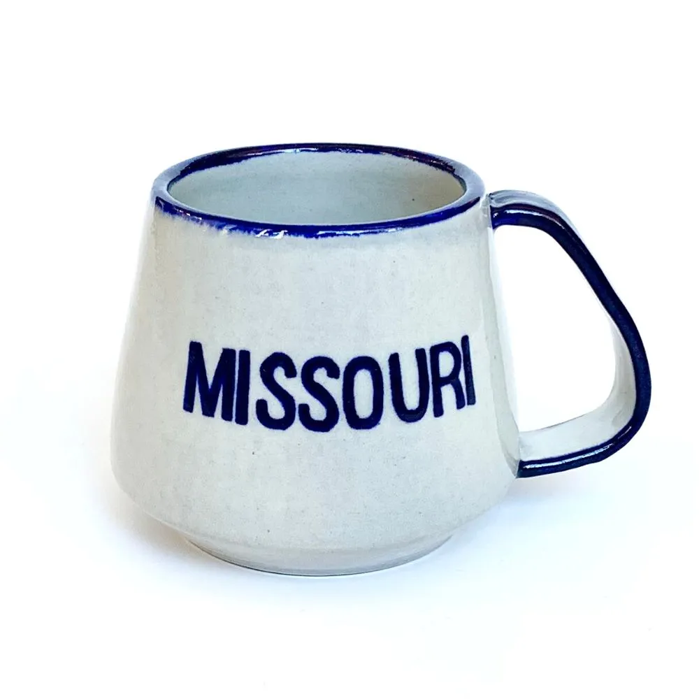 Hand-painted Missouri Love Ceramic Mug