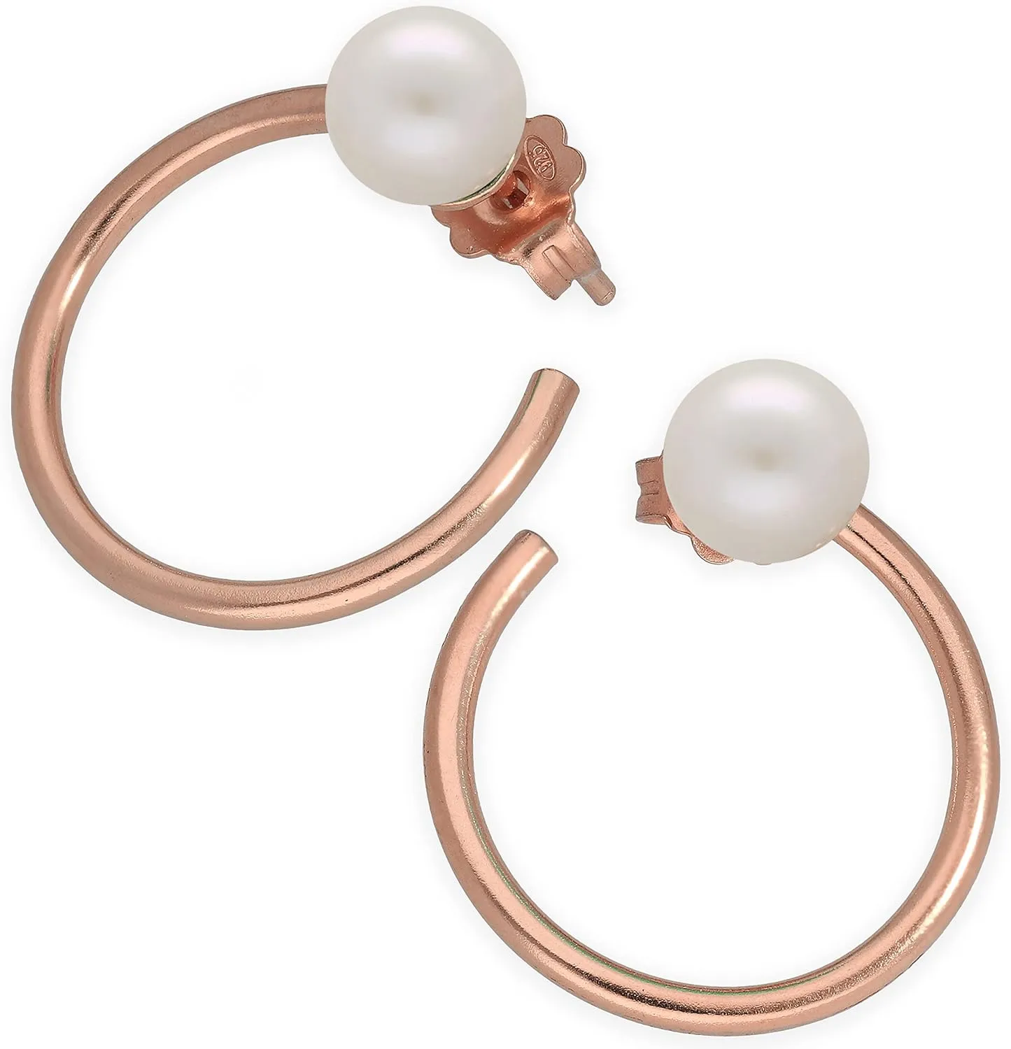 Handmade stud earrings Minimalist hoop earrings pearl stud earrings small hoop earrings hoop earrings with pearls mothers day valentines day gift