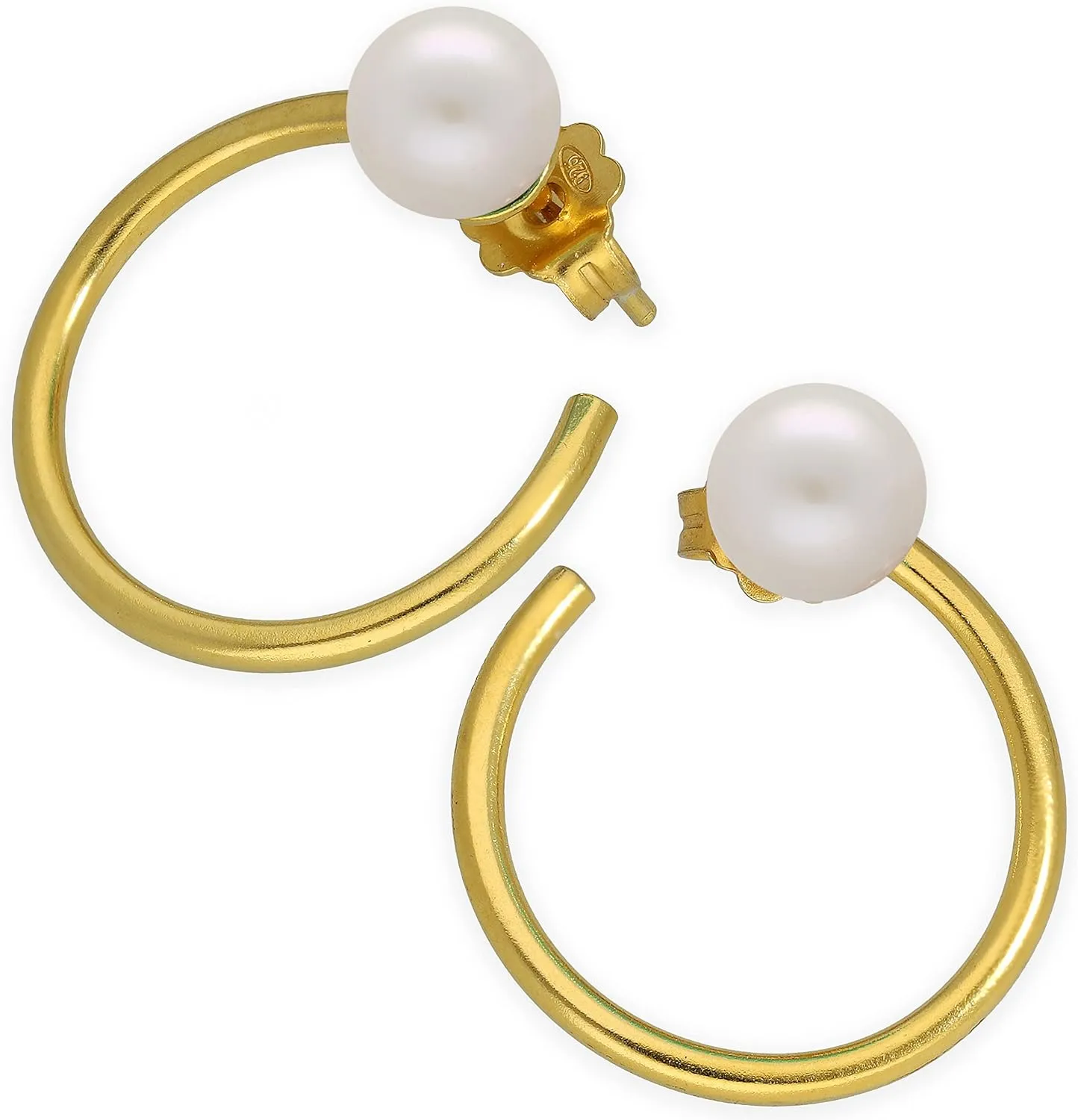 Handmade stud earrings Minimalist hoop earrings pearl stud earrings small hoop earrings hoop earrings with pearls mothers day valentines day gift