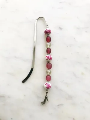 Handmade Vintage Bohemian Glass Bead Bookmark
