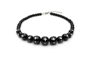 Hater Carved Bead Necklace