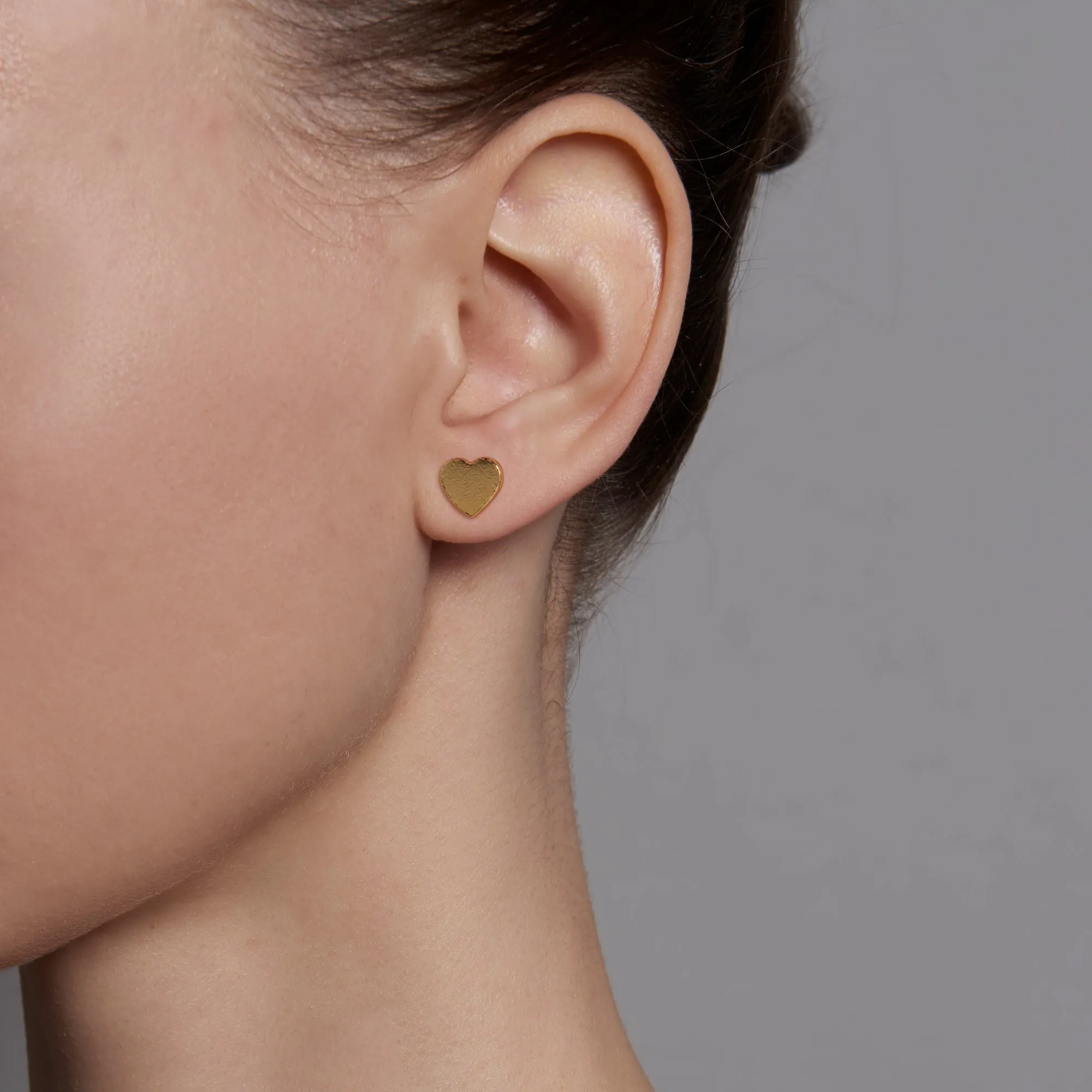 Heart Stud Earrings