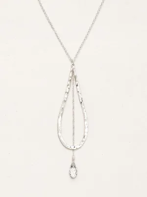 Holly Yashi Celestine Drop Necklace - Silver