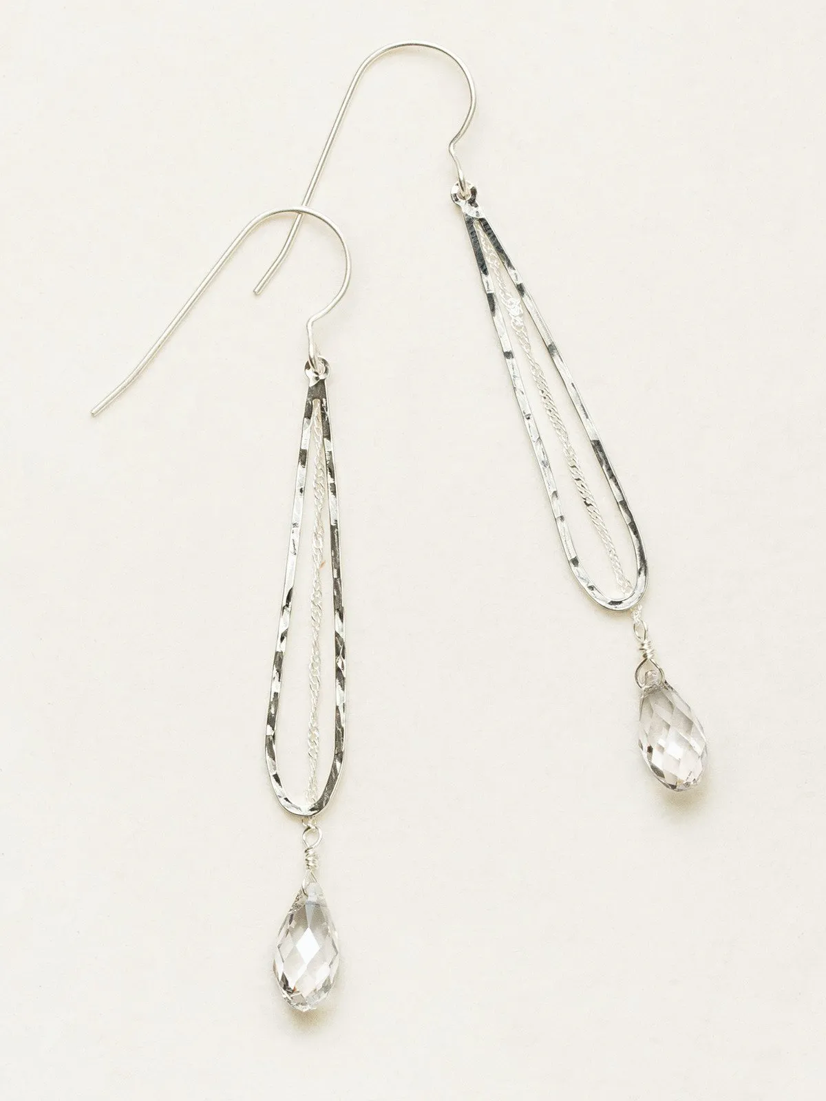 Holly Yashi Celestine Drop Necklace - Silver