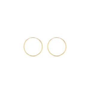 Hoop Earrings - 0.75"