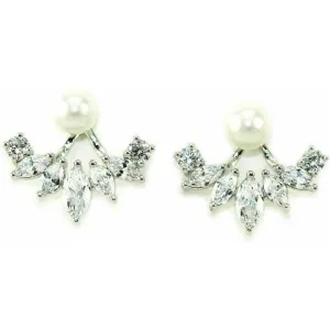Iced Pearl Ear Jacket