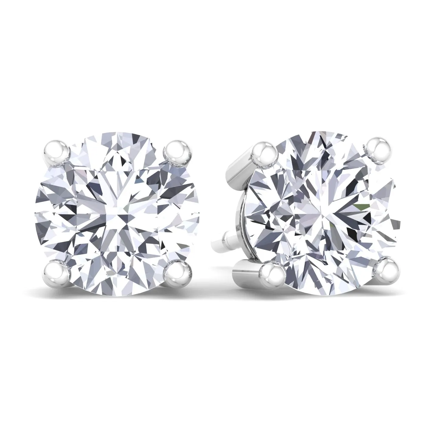 Jonas - Men's Round Diamond Studs