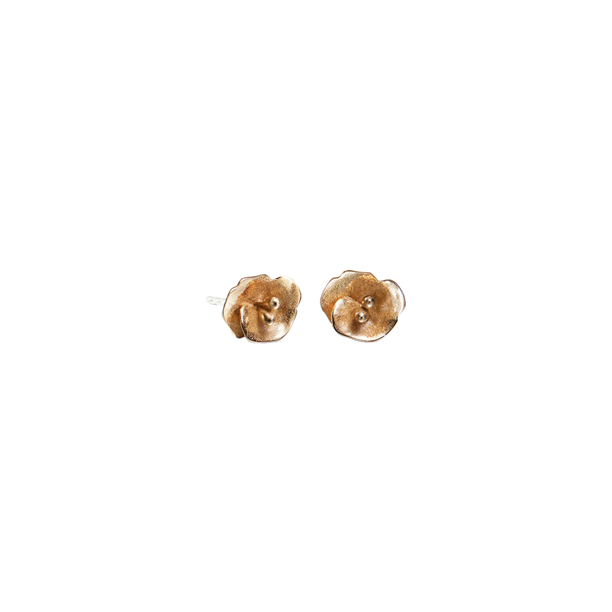 Kalevala Summer Night Rose Bronze Earrings