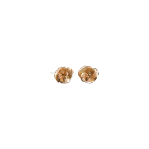 Kalevala Summer Night Rose Bronze Earrings