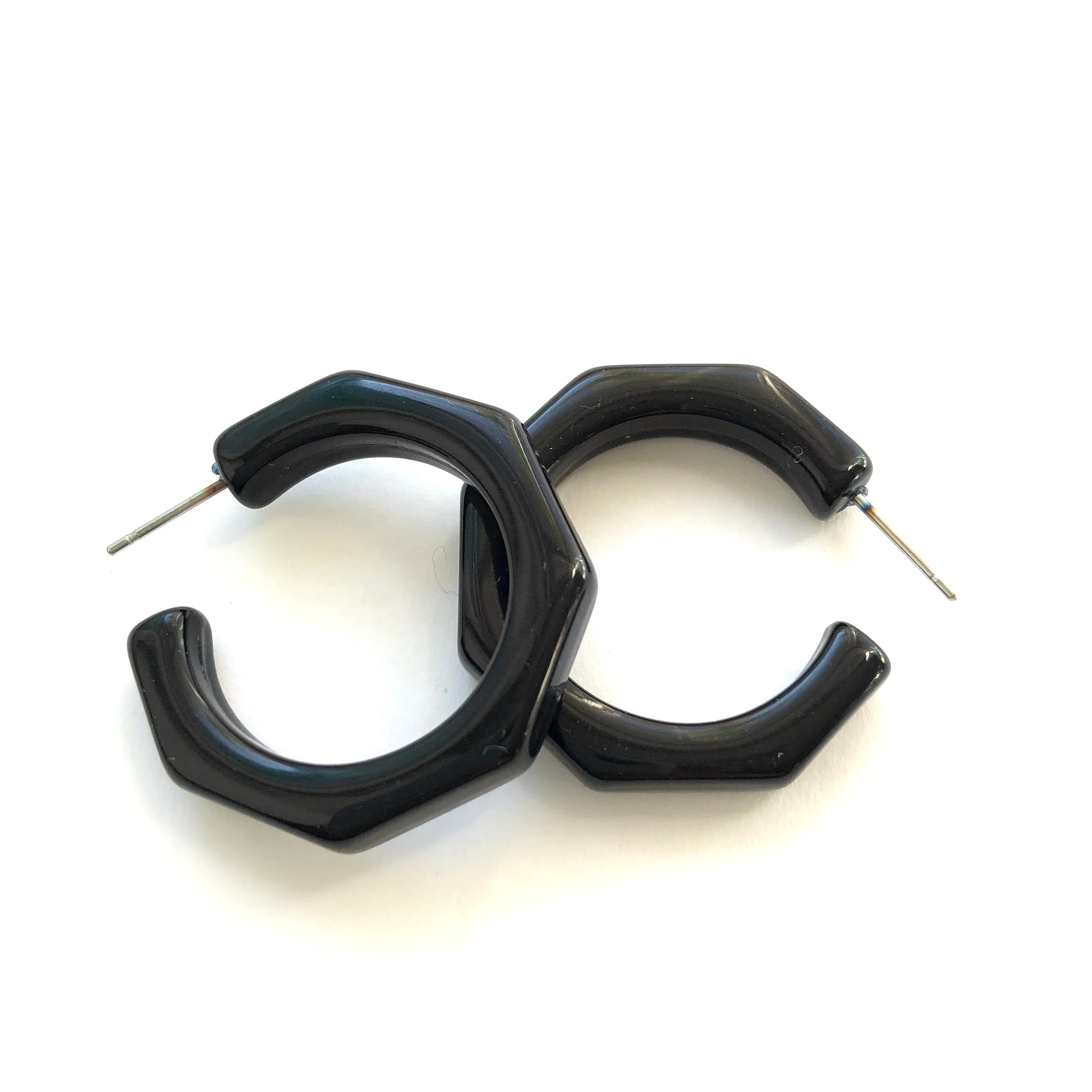 Kay Octagon Hoop Earrings