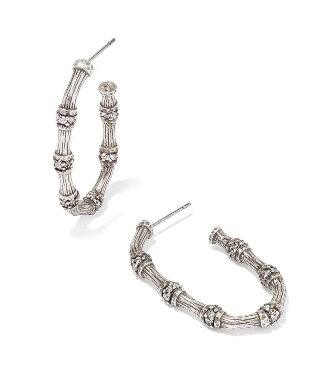 Kendra Scott Maura Bamboo Hoop Earrings