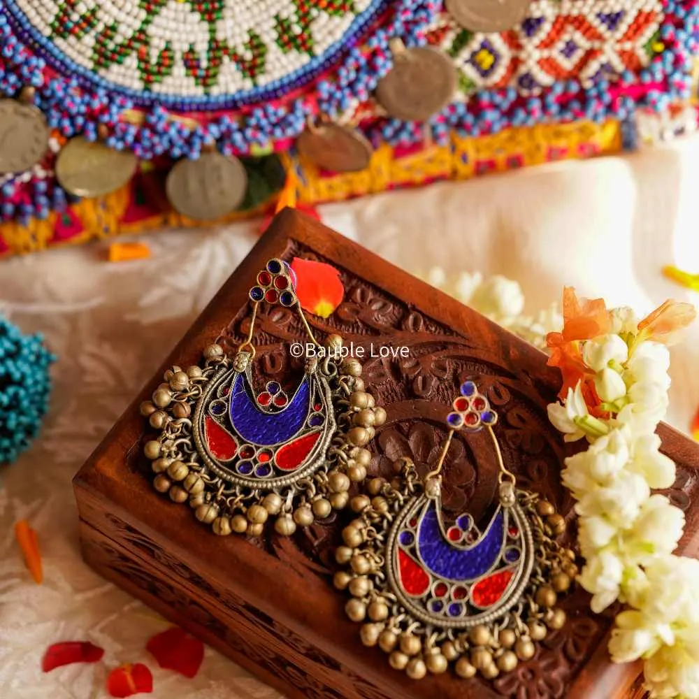 Kiara Afghan Earrings